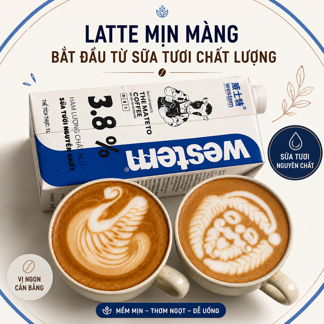 Cách Pha Latte Mịn Màng Chuẩn Barista | 5 Bí Quyết Tạo Ly Latte Ngon