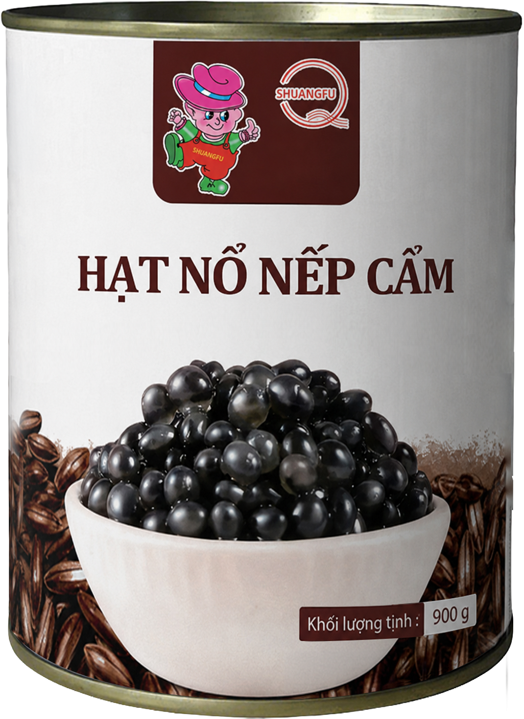 Hạt Nổ Nếp Cẩm Shuangfu 900g – Topping Pha Chế Độc Đáo
