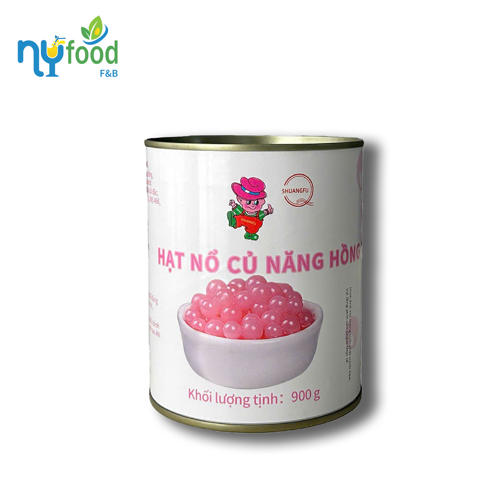 Hạt nổ củ năng hồng Shuangfu