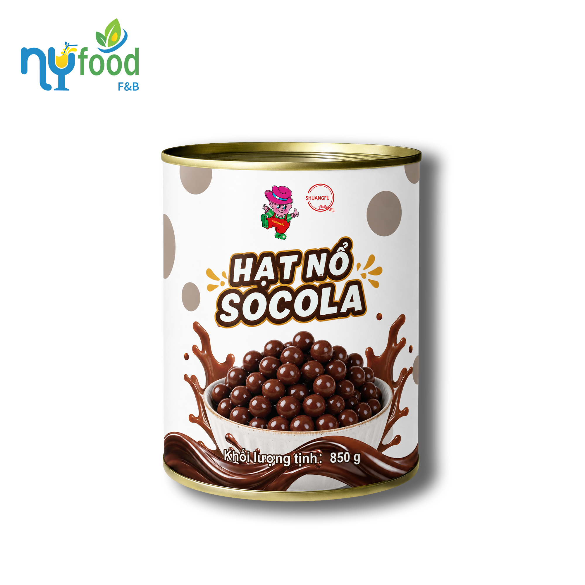 Hạt nổ socola