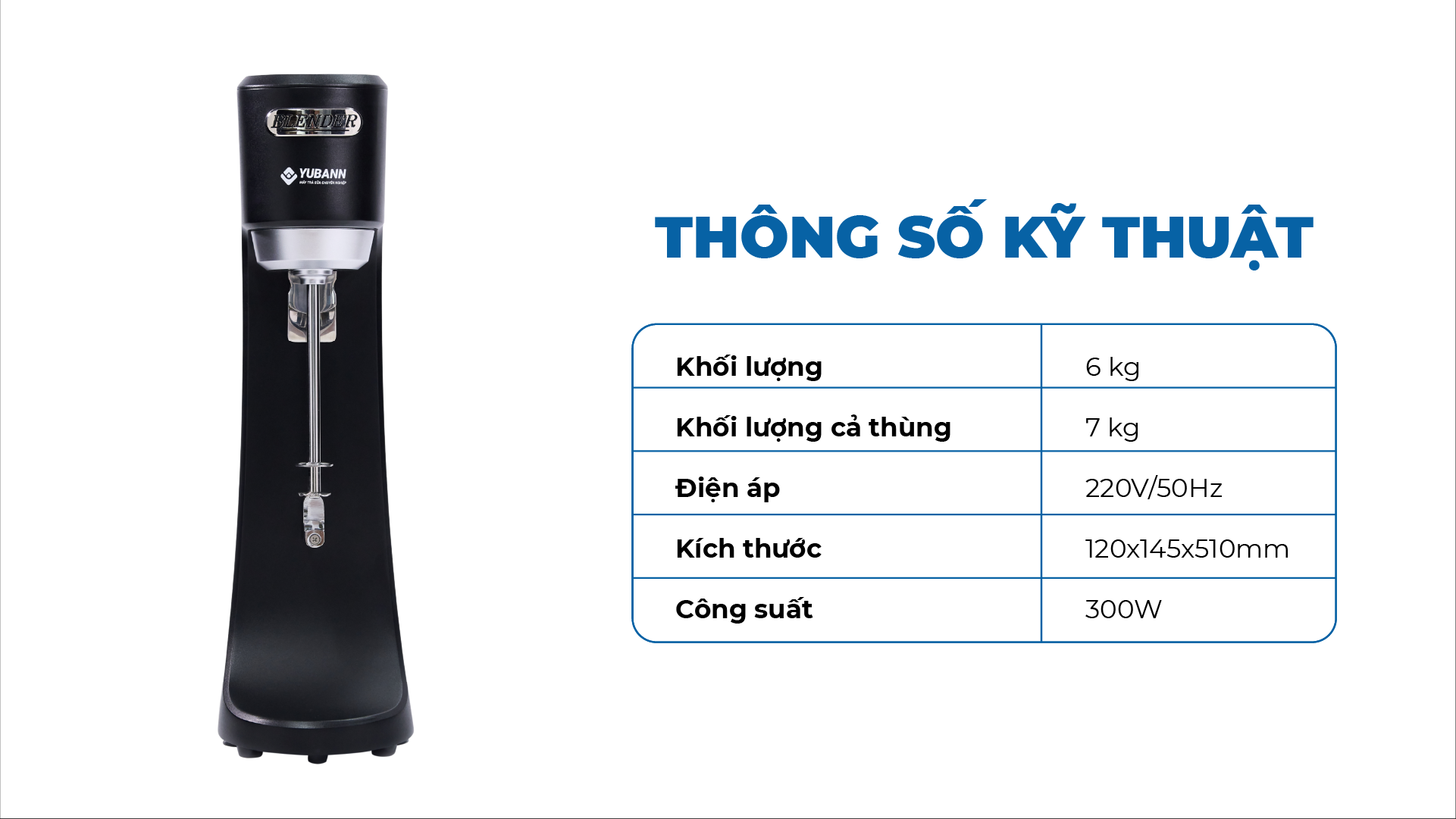 Máy khuấy trà Yubann TS-90H
