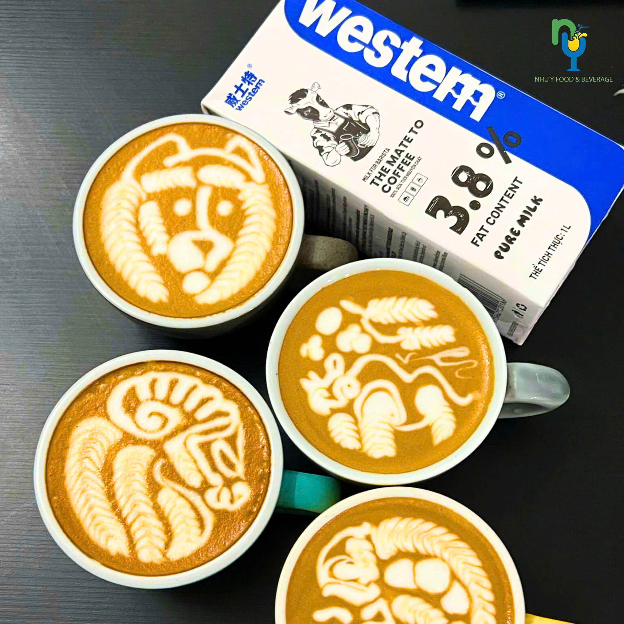 Sữa nguyên chất Western 3.8% 1L