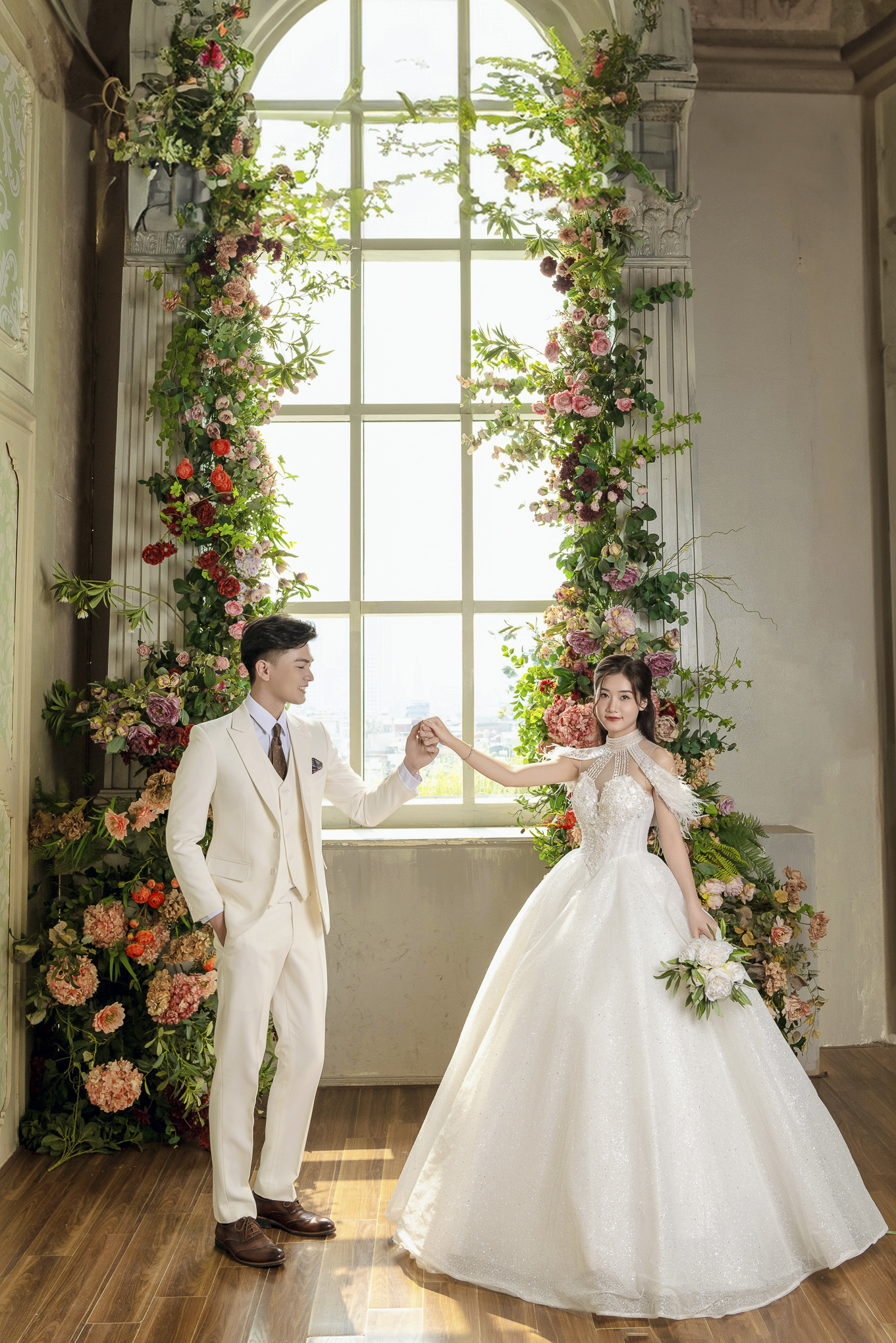 Bộ suit 2 khuy EAB 207