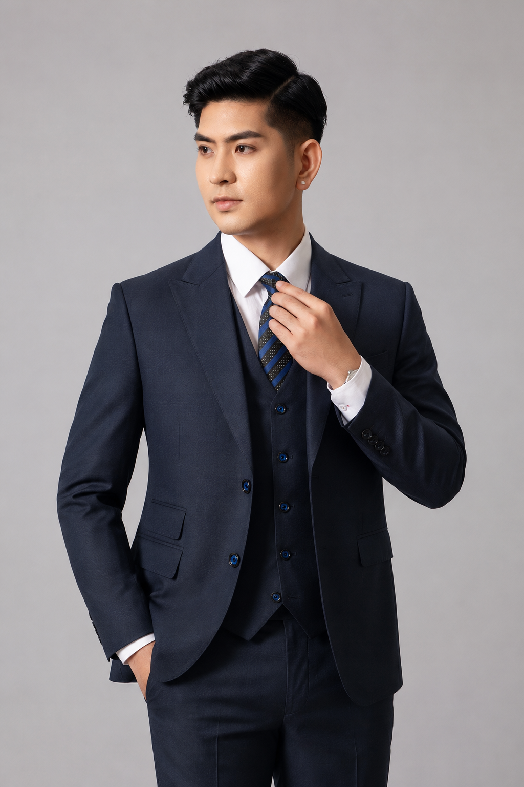 Bộ suit 2 khuy S H201