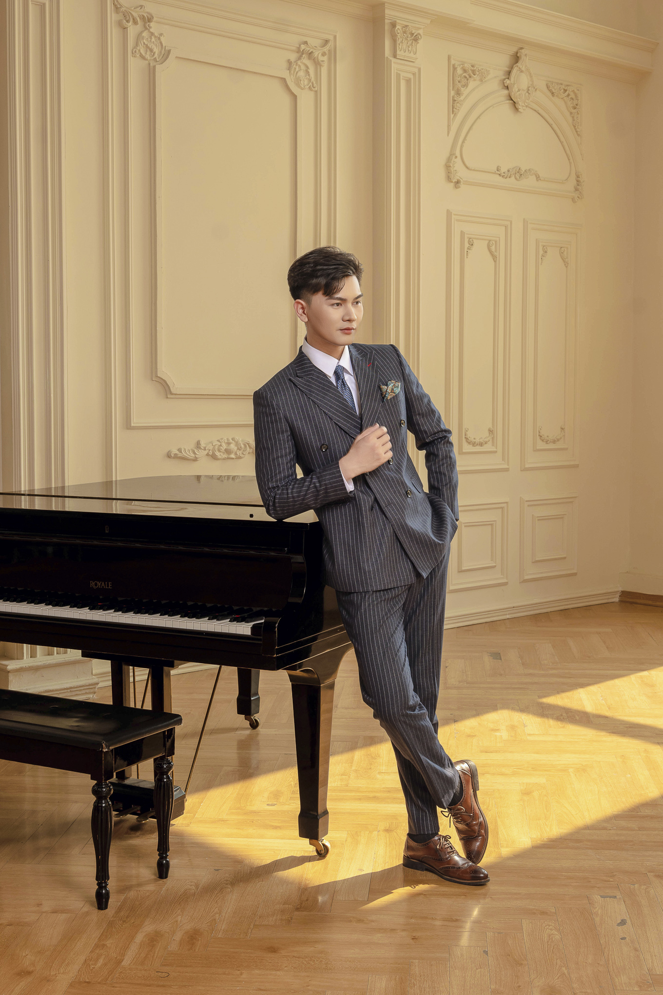 Bộ suit 6 khuy EAB 601