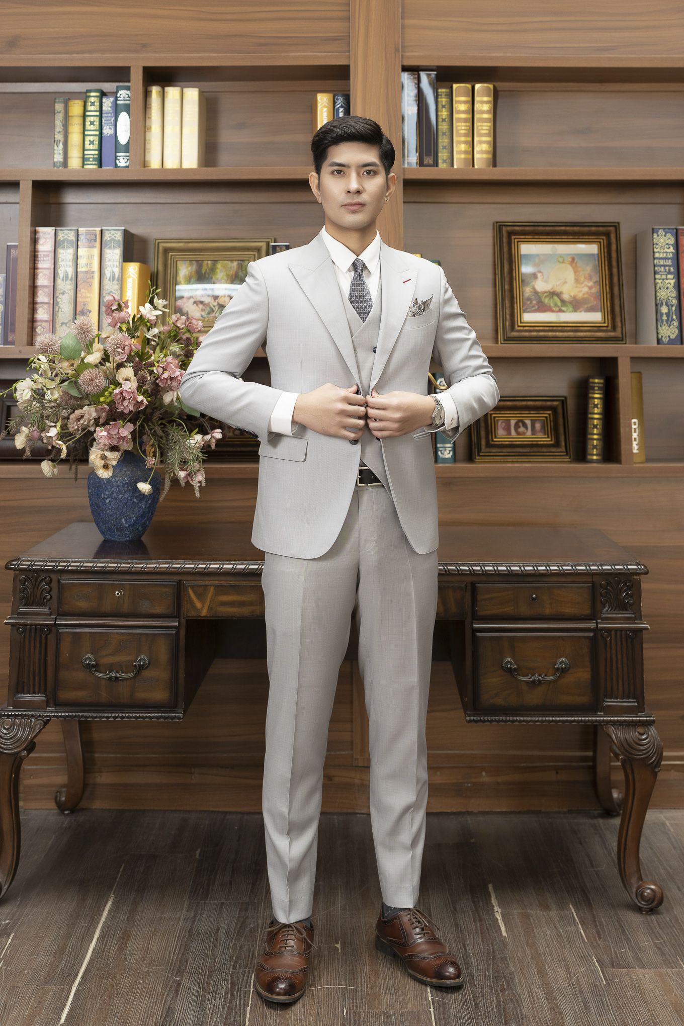 Bộ suit 2 khuy LH 203