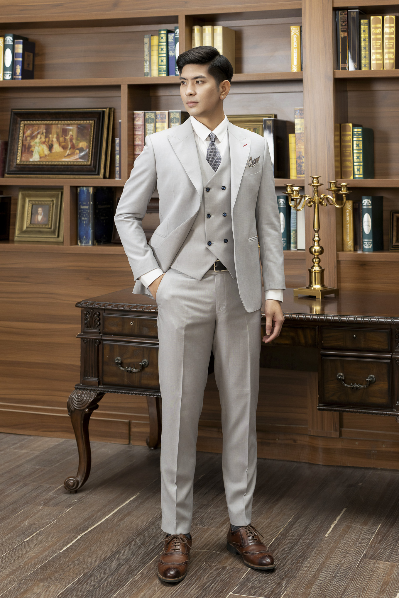 Bộ suit 2 khuy LH 203