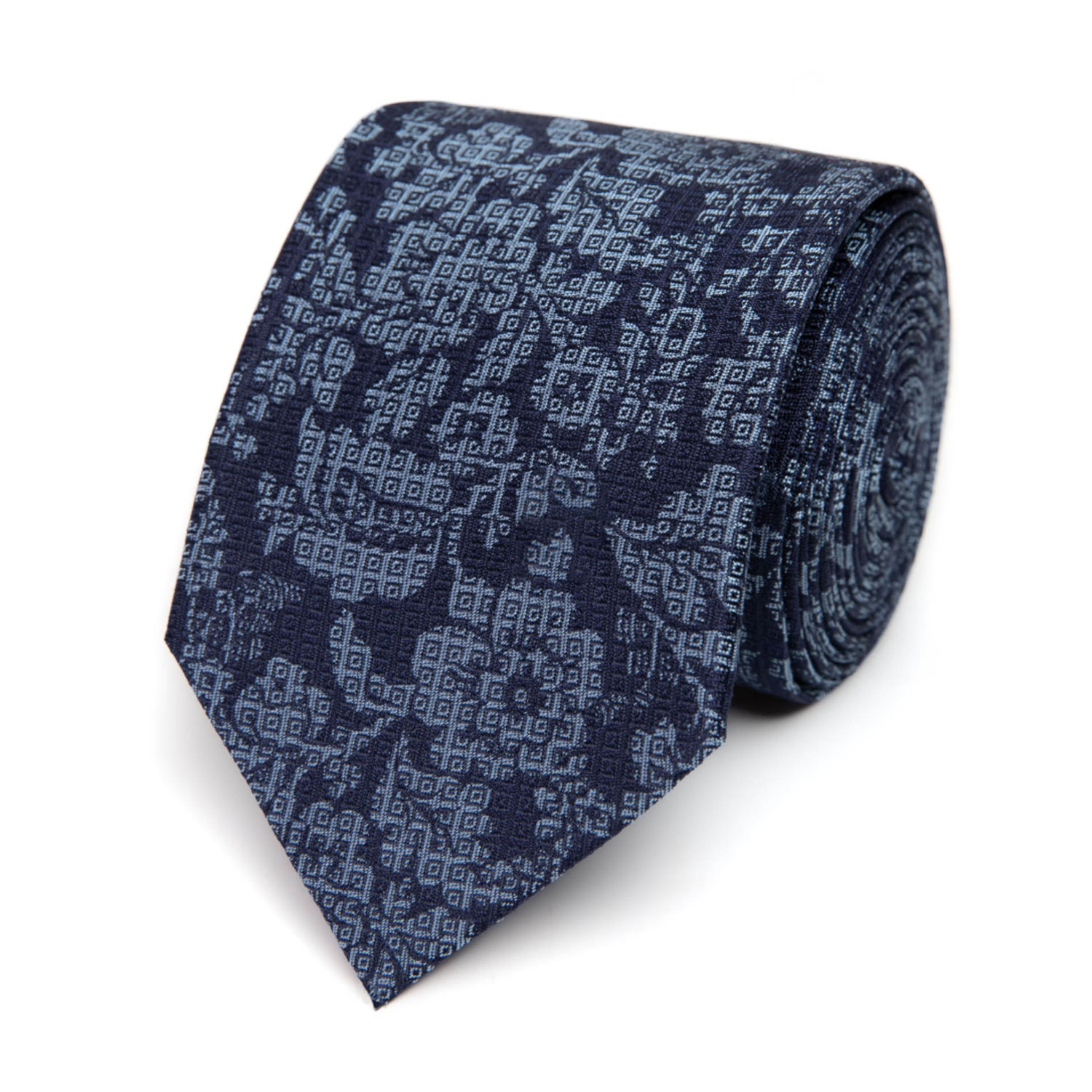 Cà vạt bản 7cm xanh navy