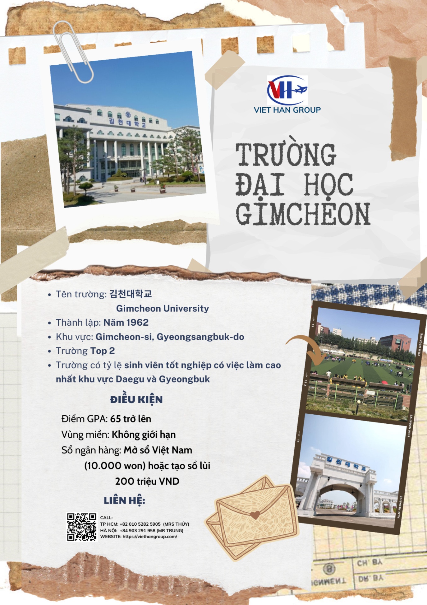 Trường Đại học Gimcheon Hàn Quốc – 김천대학교