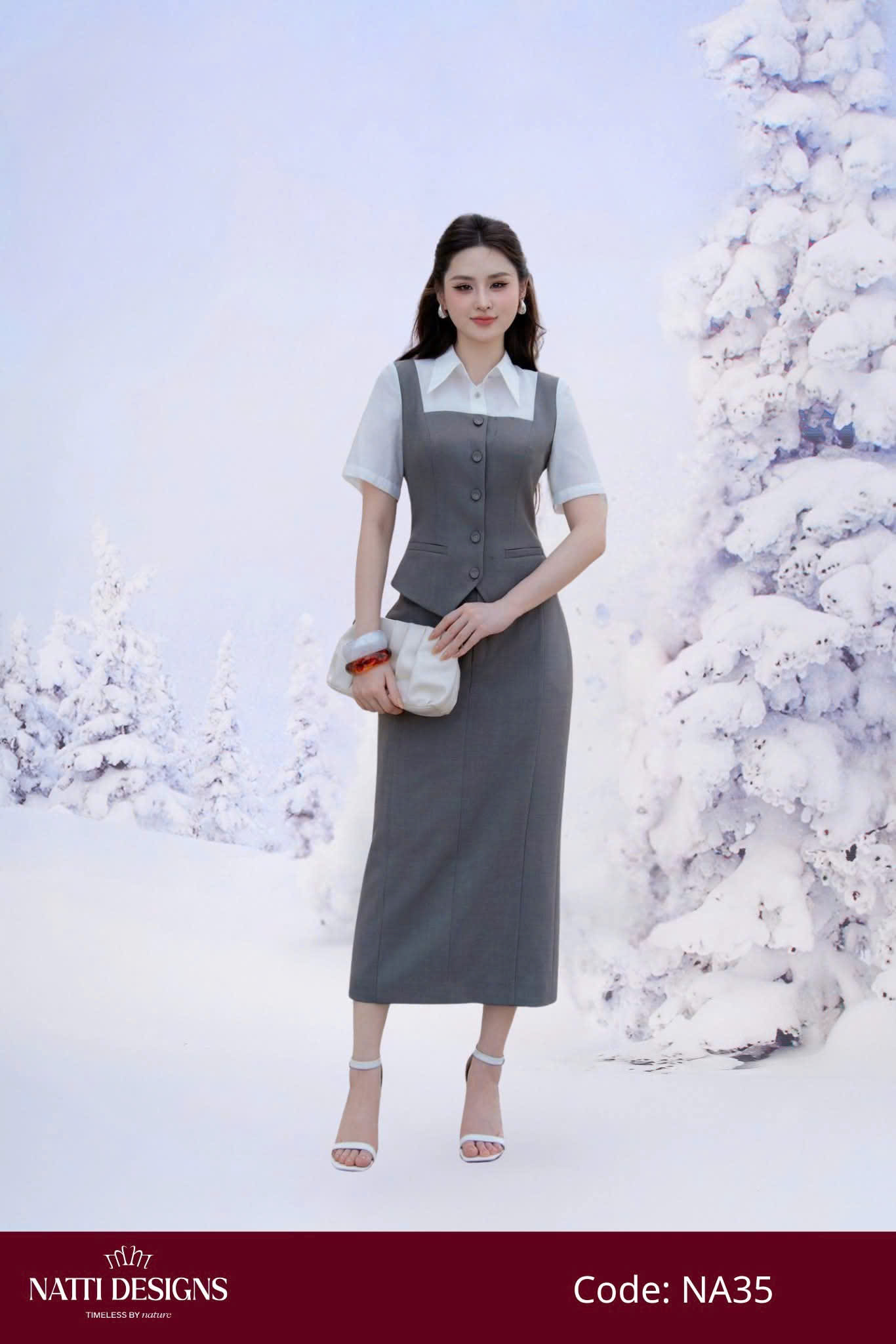 Áo kí giả phối sơ mi