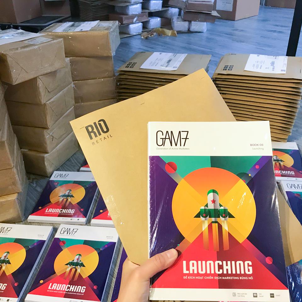 GAM7 Book No.8 Launching - Để Kích Hoạt Chiến Dịch Marketing Bùng Nổ