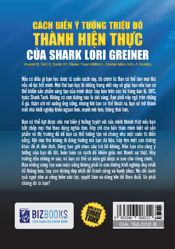 Cách Biến Ý Tưởng Triệu Đô Thành Hiện Thực Của Shark Lori Greiner