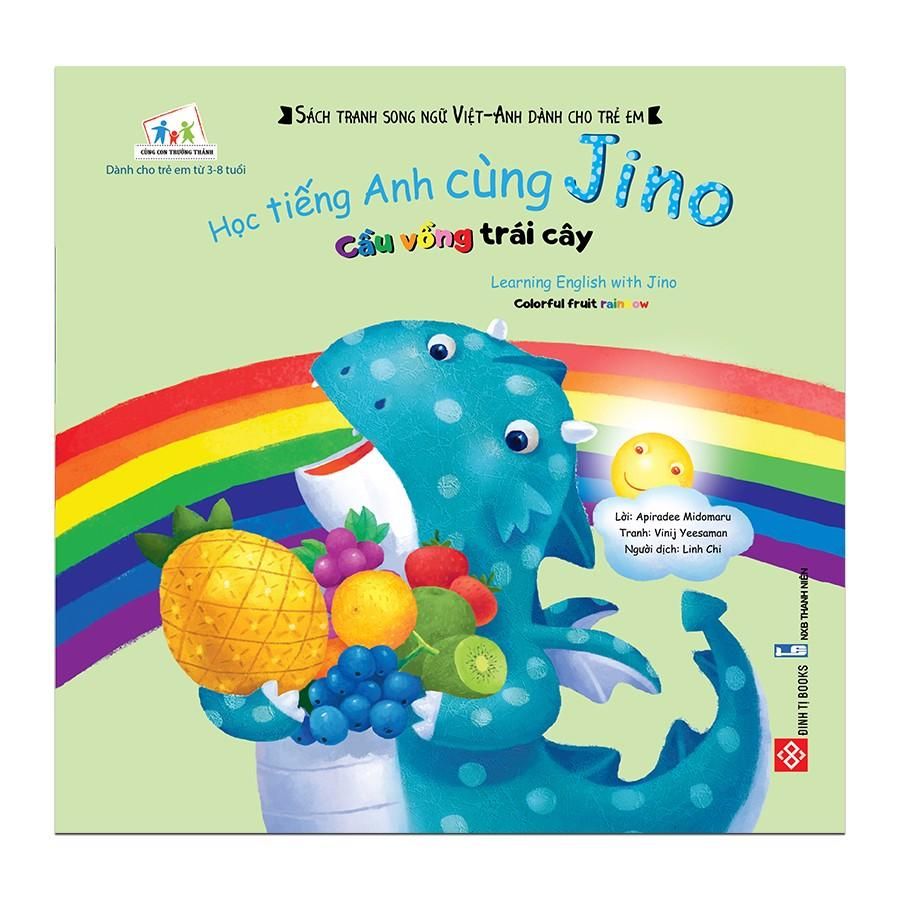 Học tiếng Anh cùng Jino - Learning English with Jino - Cầu vồng trái cây - Colorful fruit rainbow