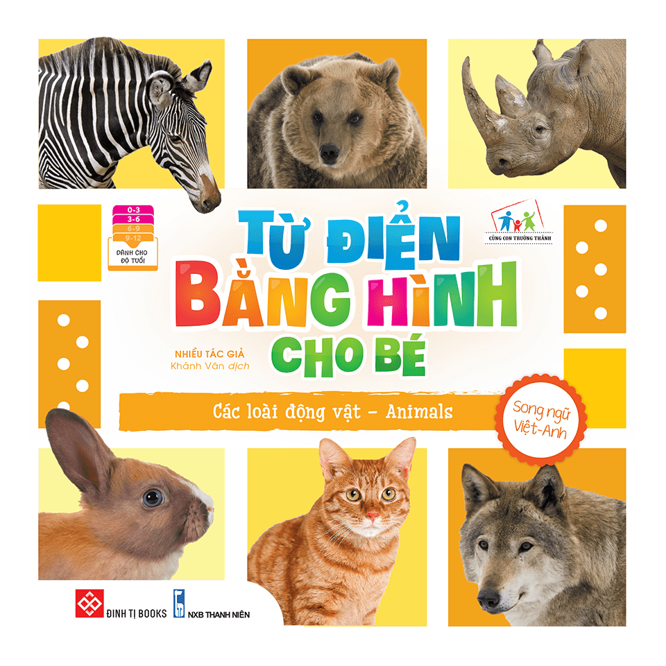 Từ điển bằng hình cho bé - Các loài động vật - Animals