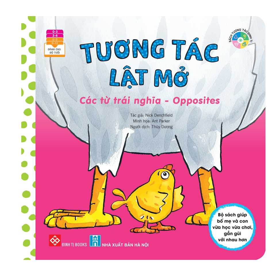 Tương tác lật mở - Các từ trái nghĩa - Opposites