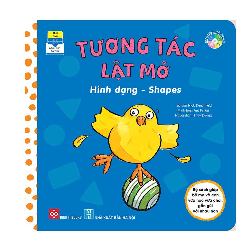 Tương tác lật mở - Hình dạng - Shapes