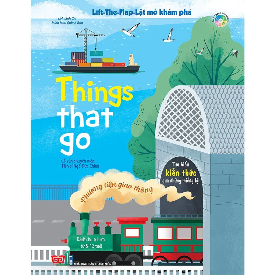 Lift-The-Flap-Lật mở khám phá - Things that go - Phương tiện giao thông