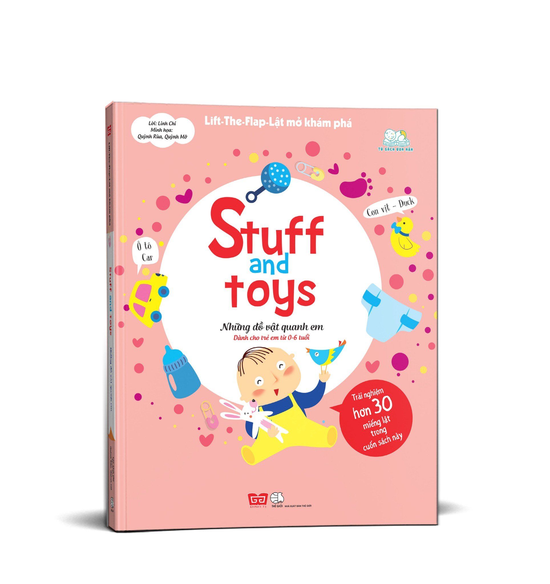 Lift-The-Flap- Lật mở khám phá - Stuff and toys - Những đồ vật quanh em