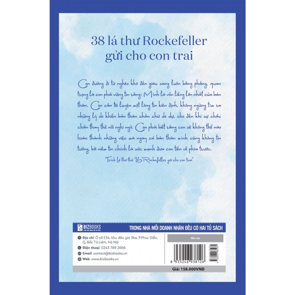 38 Lá Thư Rockefeller Gửi Cho Con Trai