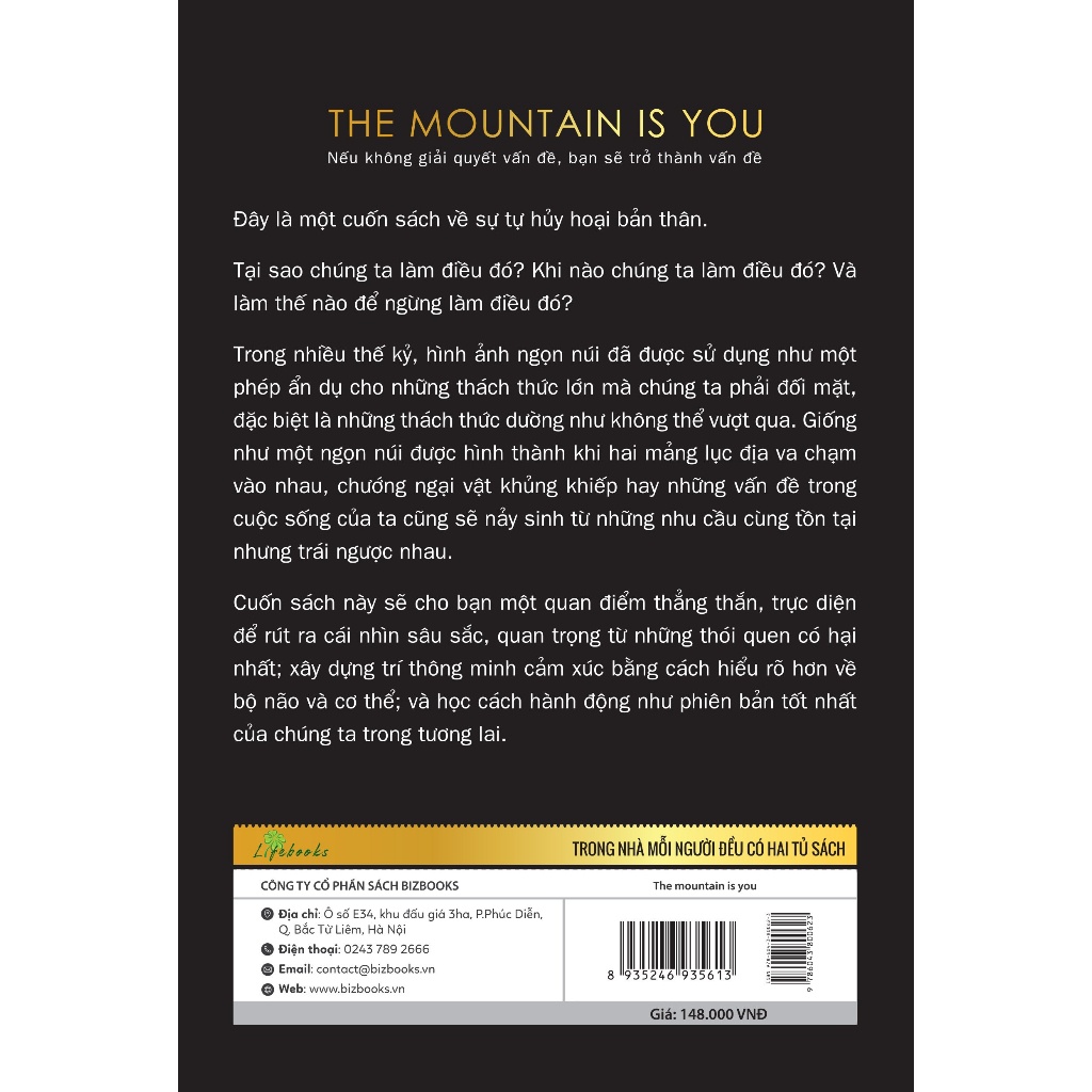 THE MOUNTAIN IS YOU - Nếu Không Giải Quyết Vấn Đề, Bạn Sẽ Trở Thành Vấn Đề