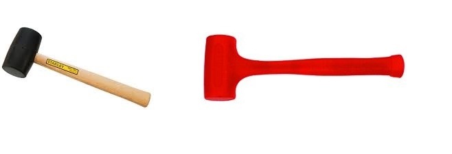 So sánh búa cao su cán gỗ và cán sợi thủy tinh loại nào phù hợp hơn?