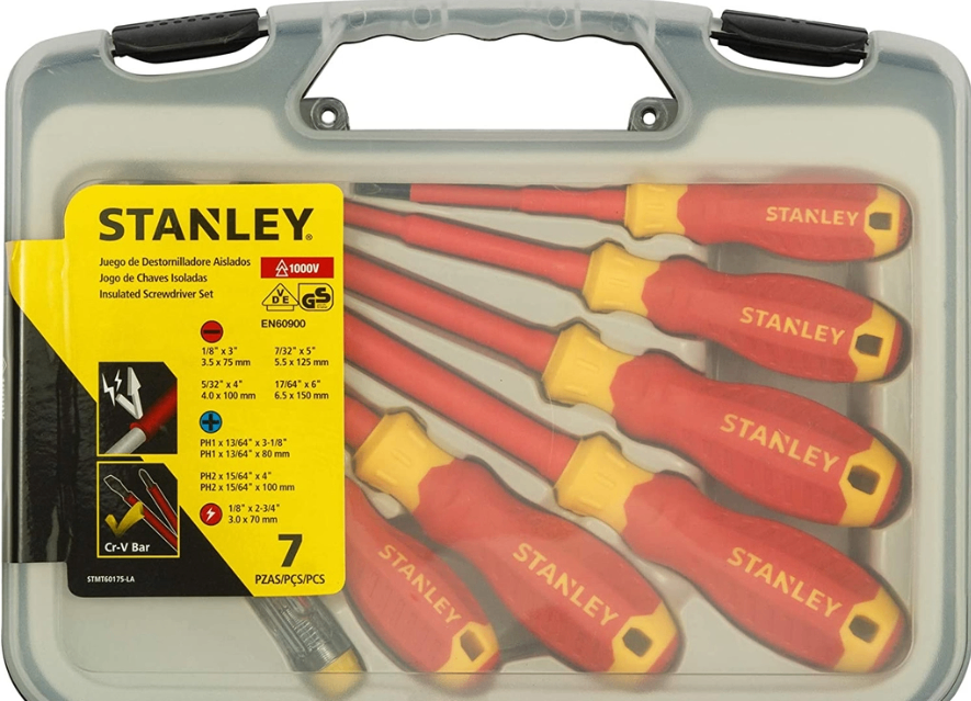 Bộ tô vít cách điện 7 cây Stanley 60-175