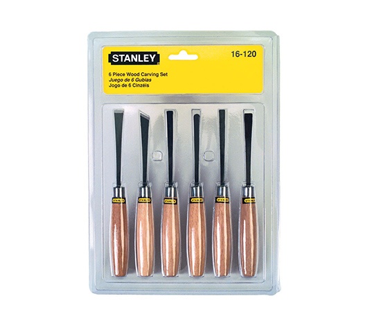 Bộ đục gỗ 6 cây 1/4in STHT16120-8 Stanley, mới 100%