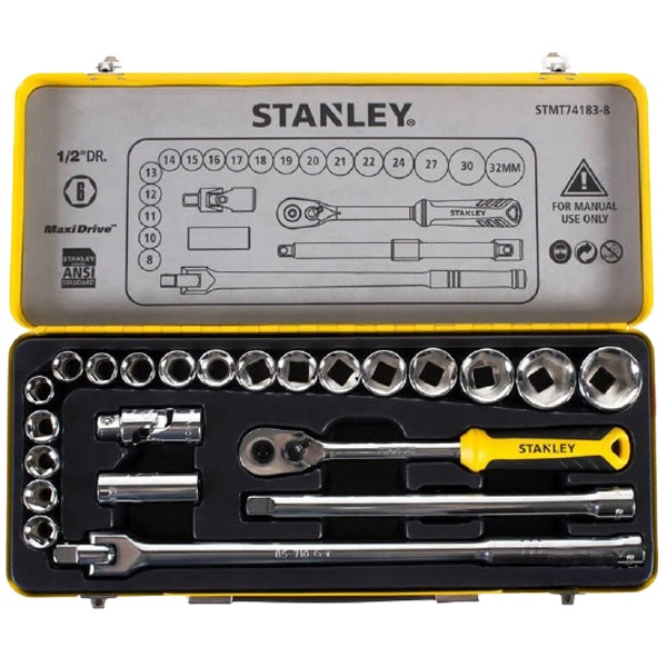 Bộ khẩu 24 chi tiết Stanley STMT74184-8