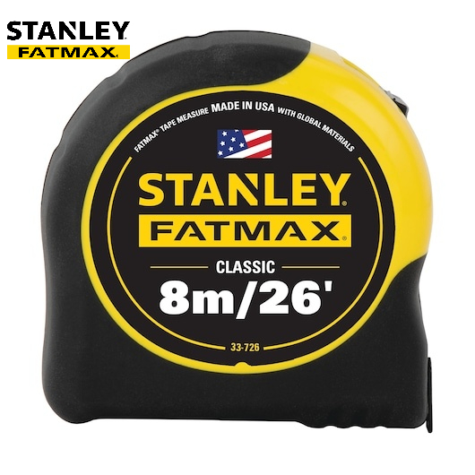 Thước cuộn thép 8m Stanley FatMax 33-726