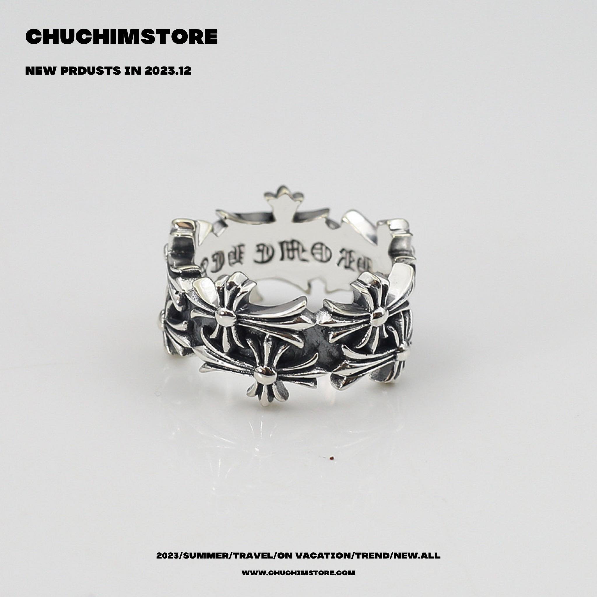 Nhẫn chrome heart N059