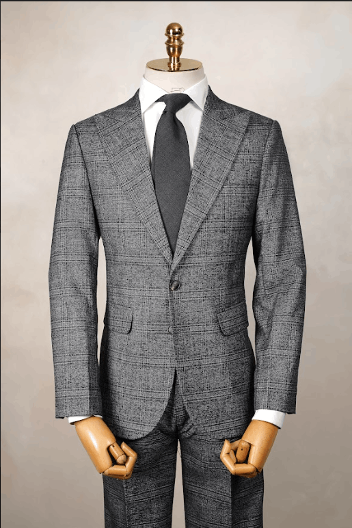 VTK Notch Lapel Charcoal Gray 55918-33#