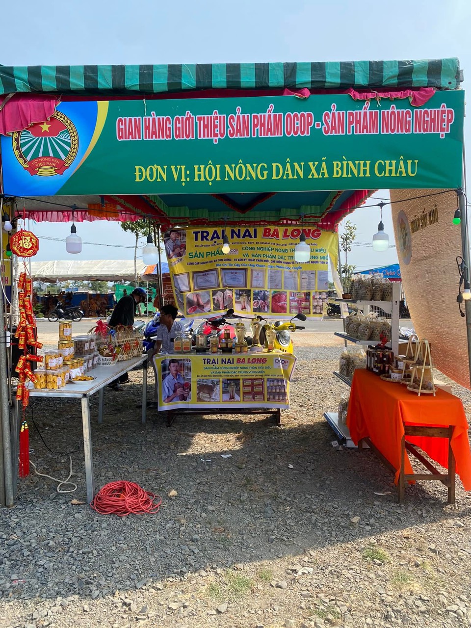 Đặc sắc các gian hàng trưng bày sản phẩm OCOP tại huyện Xuyên Mộc