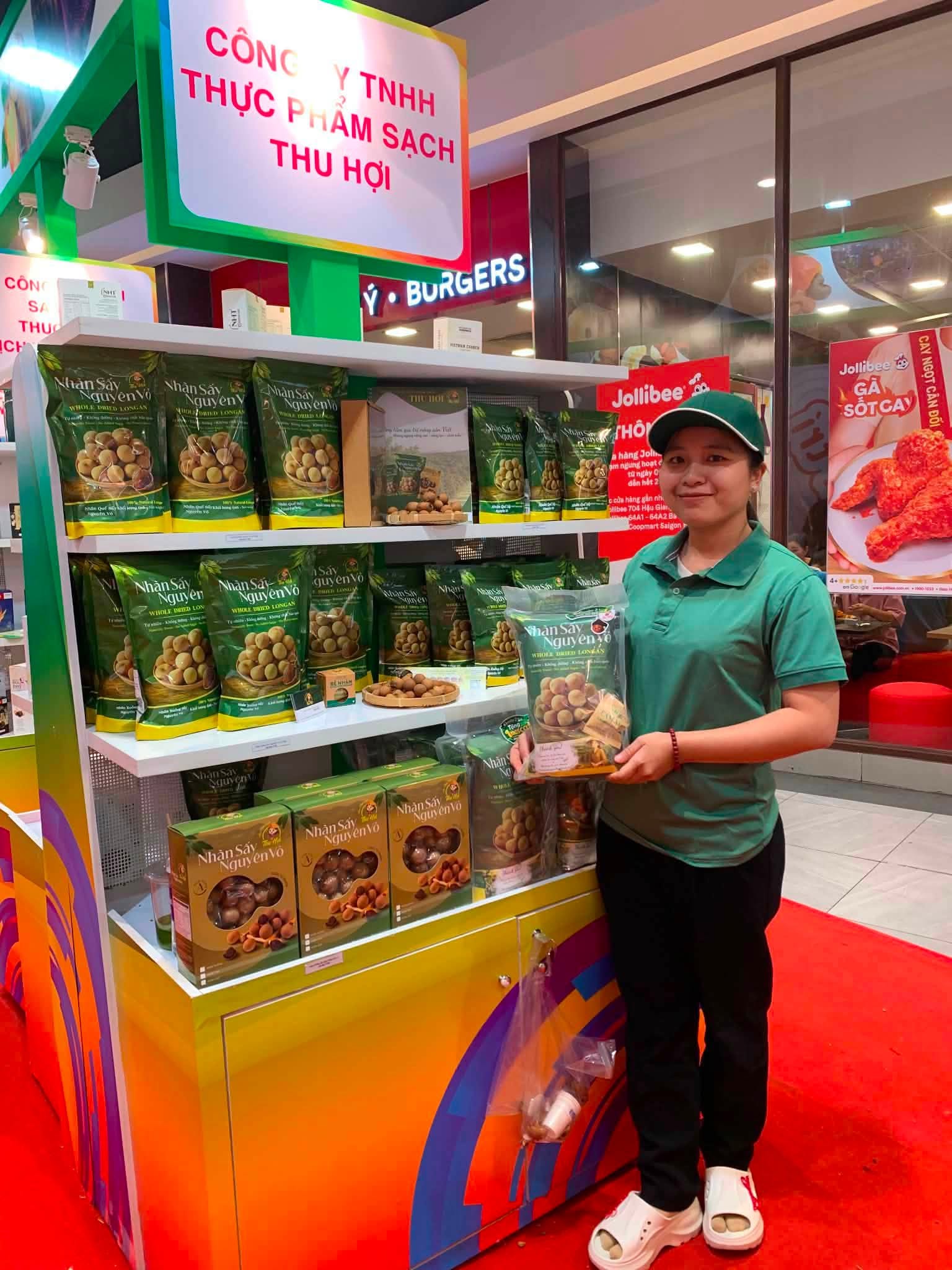 NHÃN SẤY THU HỢI THAM GIA TUẦN LỄ KẾT NỐI GIAO THƯƠNG TẠI SIÊU THỊ GO! AN LẠC