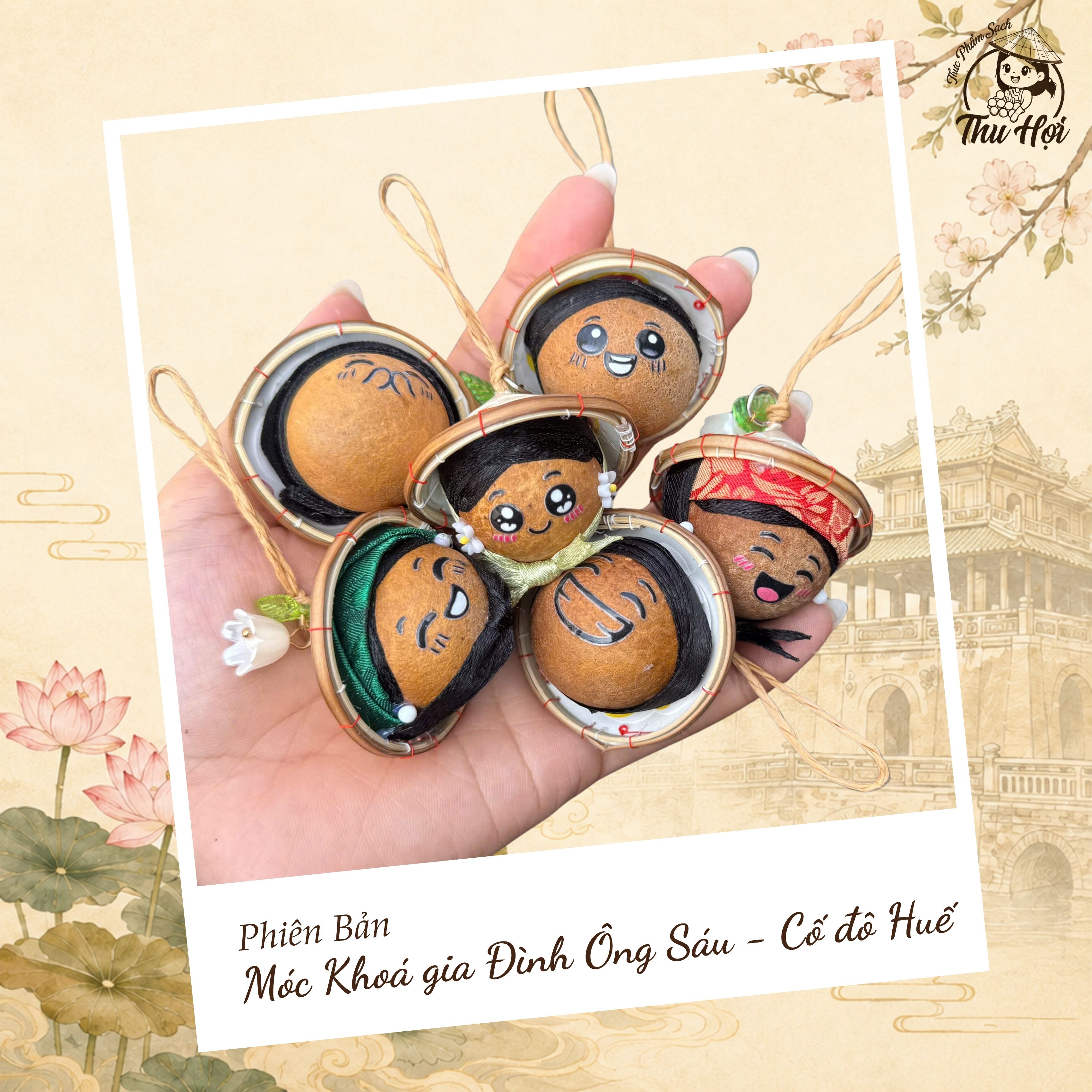 PHIÊN BẢN MÓC KHÓA GIA ĐÌNH ÔNG SÁU – CỐ ĐÔ HUẾ