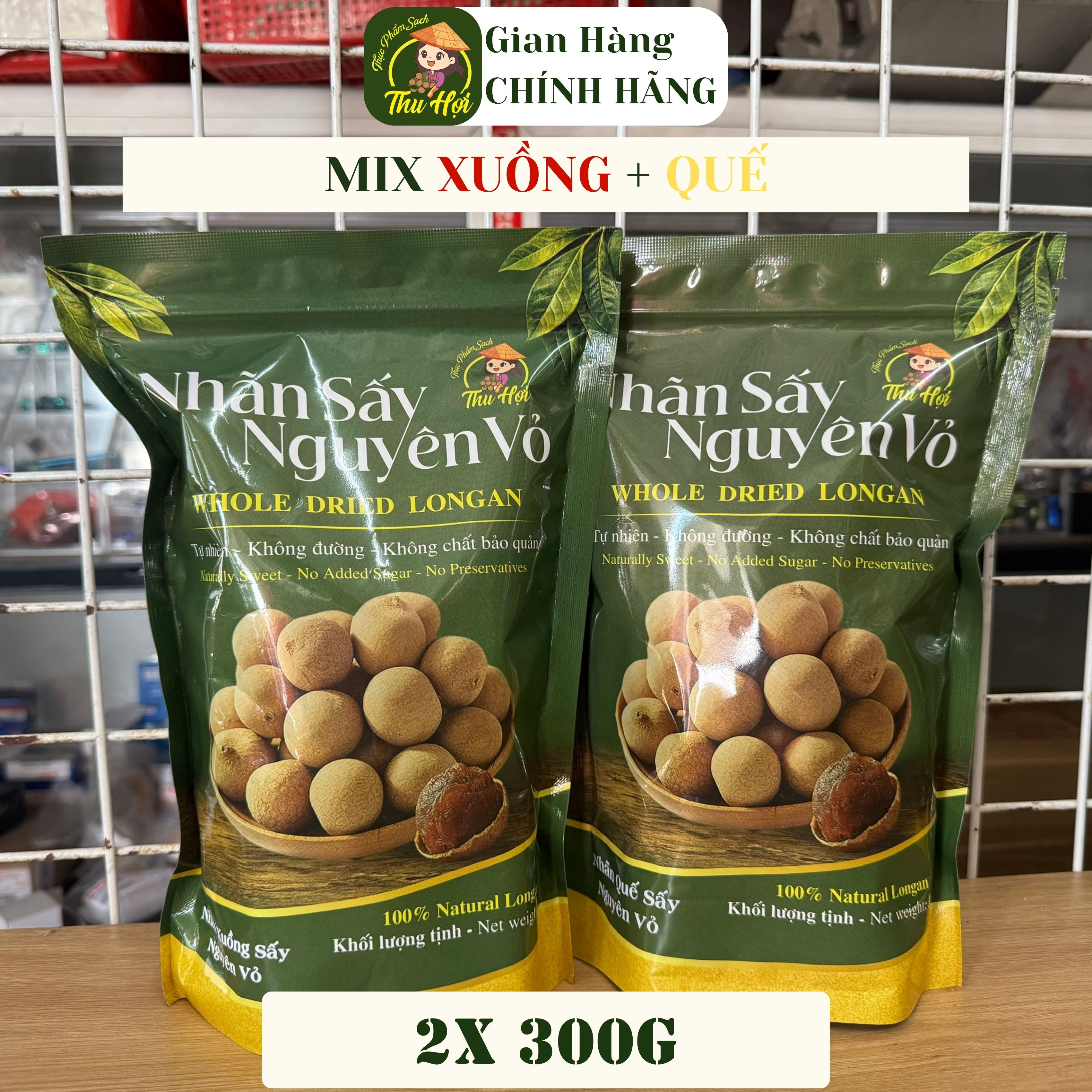 MIX 2 XUỒNG QUẾ TÚI 300G