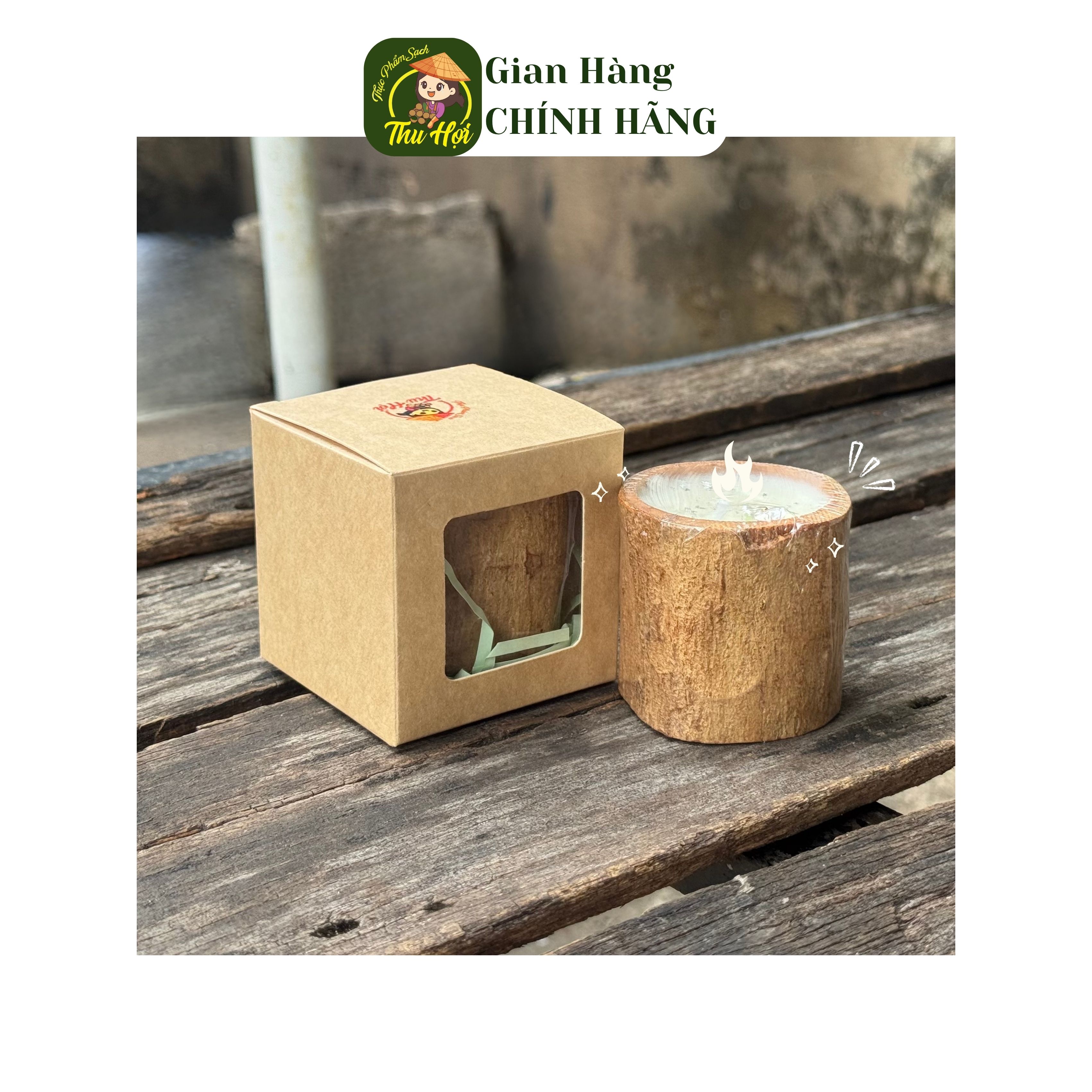 TÚI QUÀ TRUNG THU NHỎ (NẾN THƠM + 2 BÉ MASCOT)