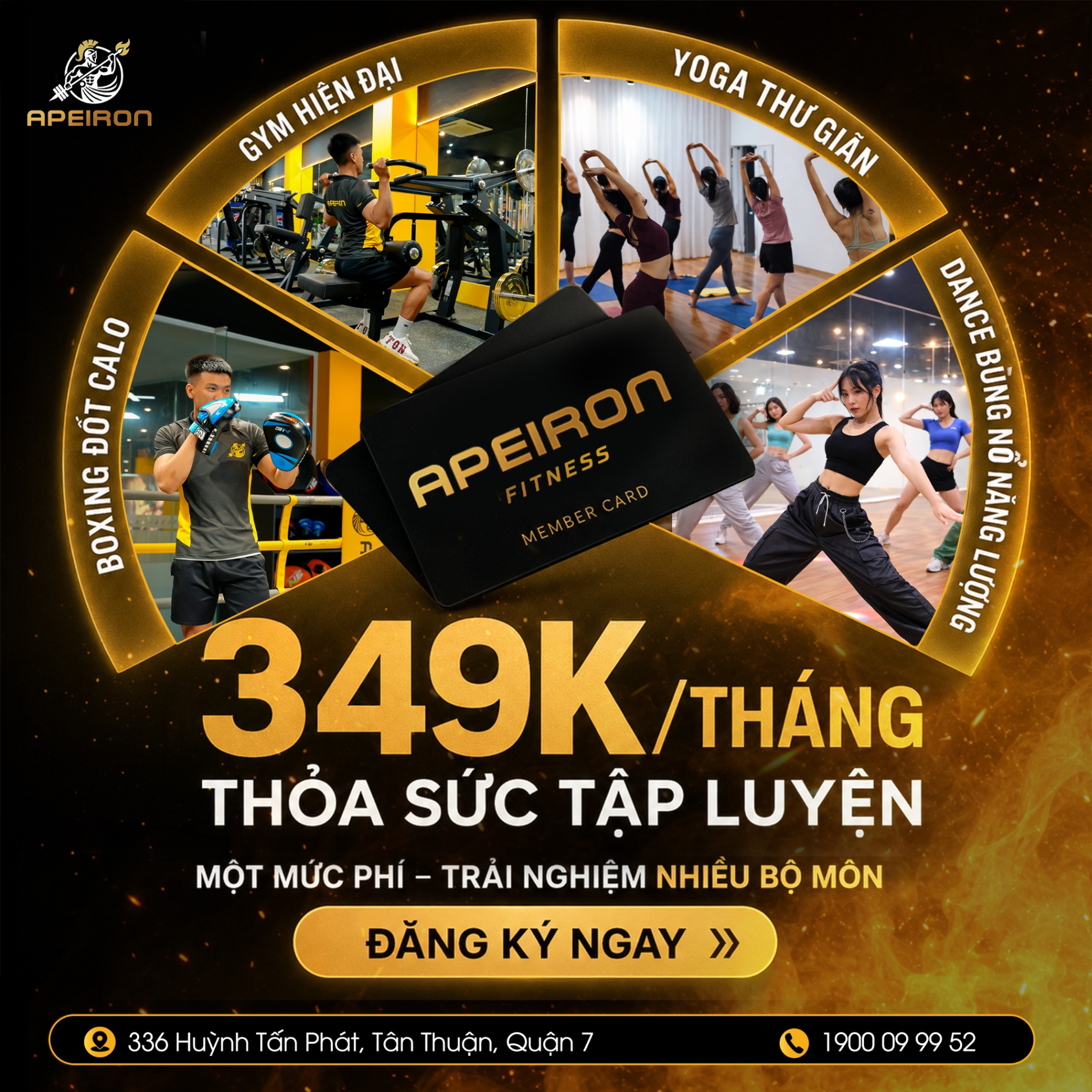 CHỈ 349K/THÁNG – TẬP THỎA THÍCH, KHÔNG GIỚI HẠN TẠI APEIRON!