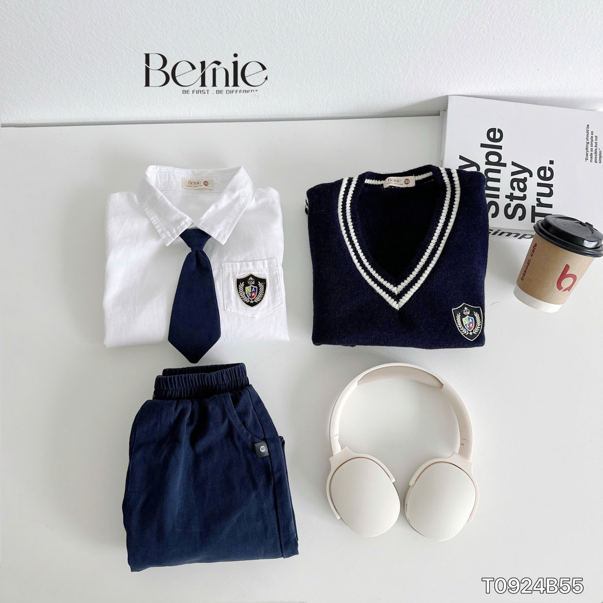 Combo set bộ 4 chi tiết T0924B55 + 24A019 size 130