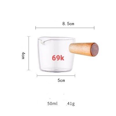 Hũ đựng sauce thủy tinh cán gỗ miệng rót chữ V