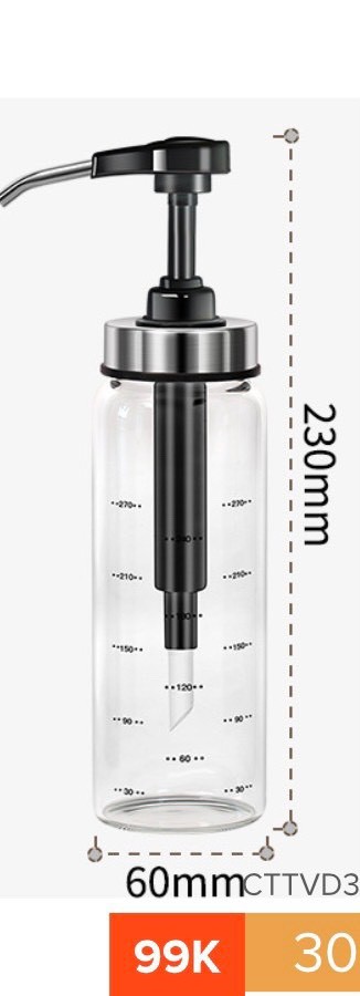 Chai thuỷ tinh 300ml nắp đen