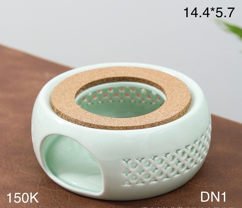 Đế nến màu xanh - DN1