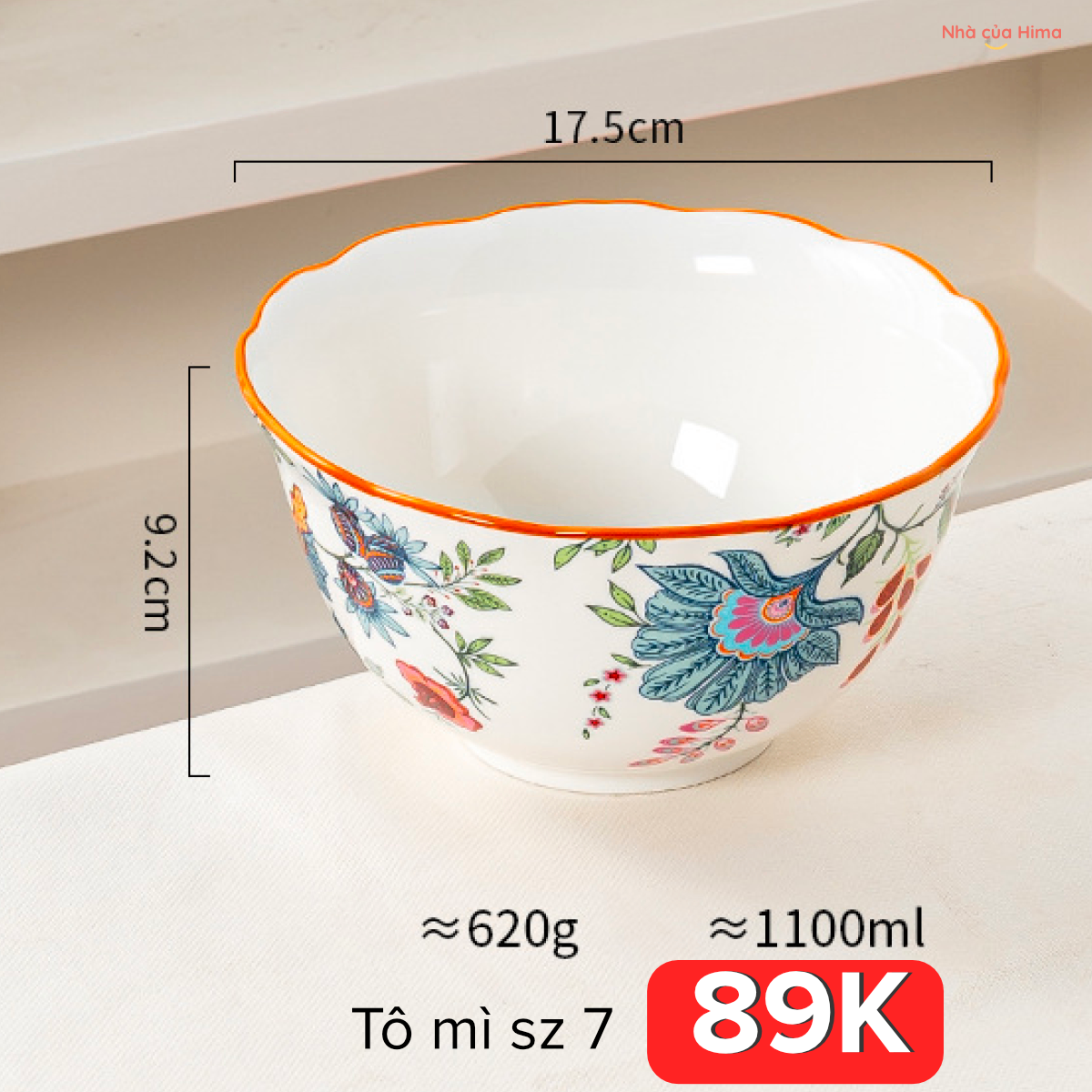 Tô mì sz 7 hoa nở mùa xuân