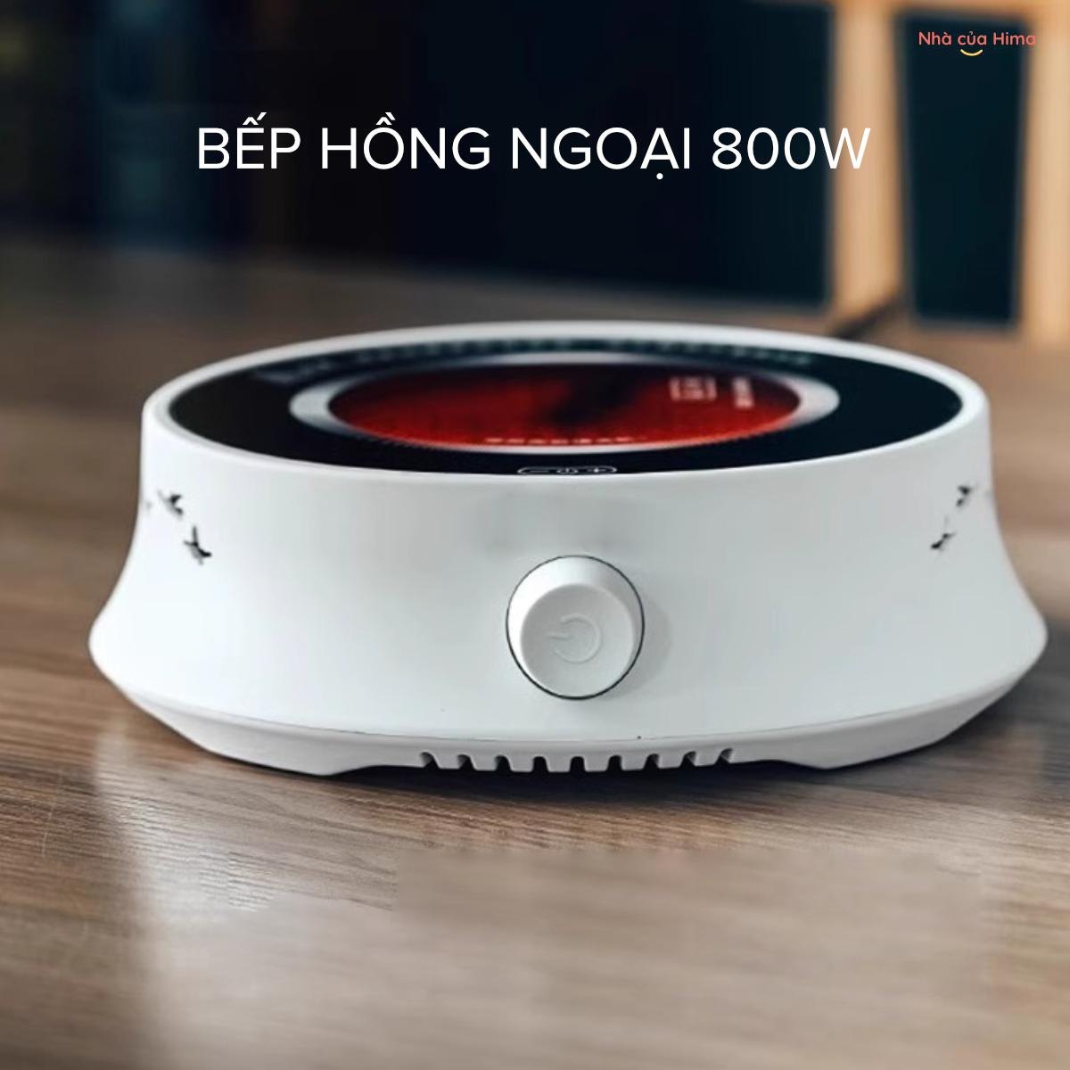 Bếp pha trà hồng ngoại màu trắng 800W - BPT4