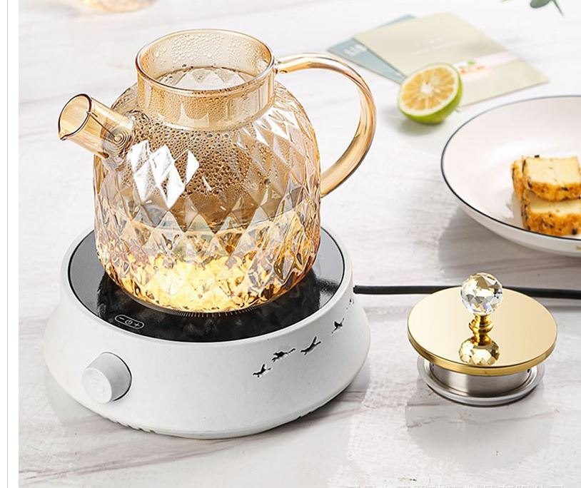 Bình thuỷ tinh hổ phách 1,3L