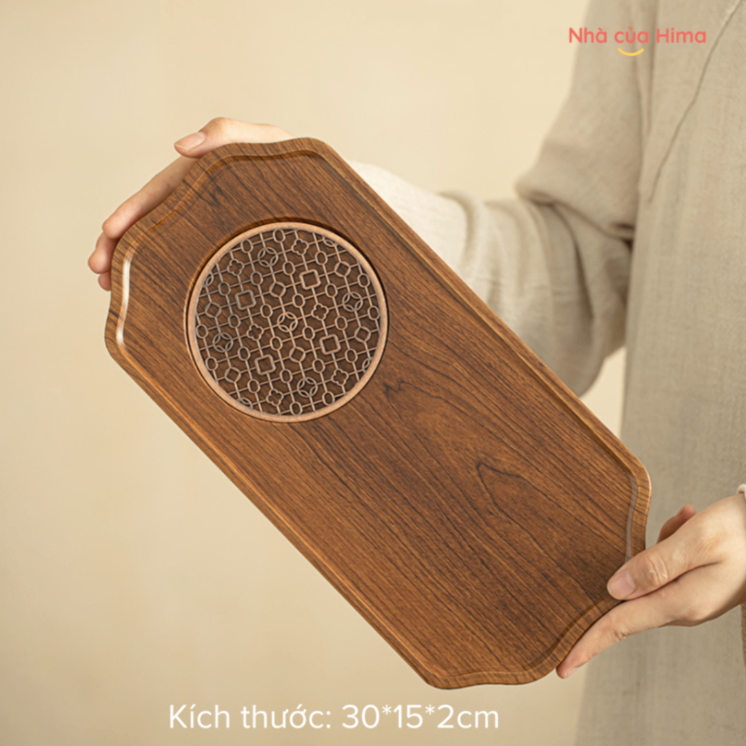 Khay trà óc chó 30*15*2cm
