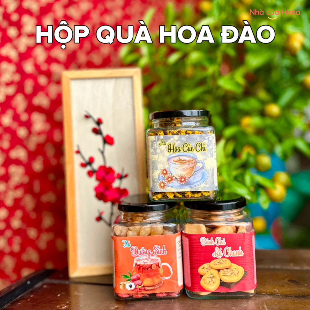 Hộp Quà Tết Hoa Đào