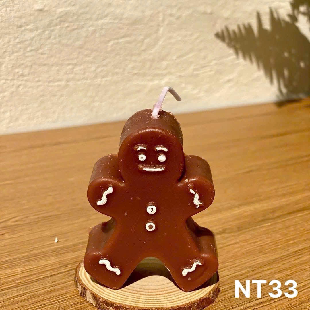 Nến thơm bánh qui nâu NT33