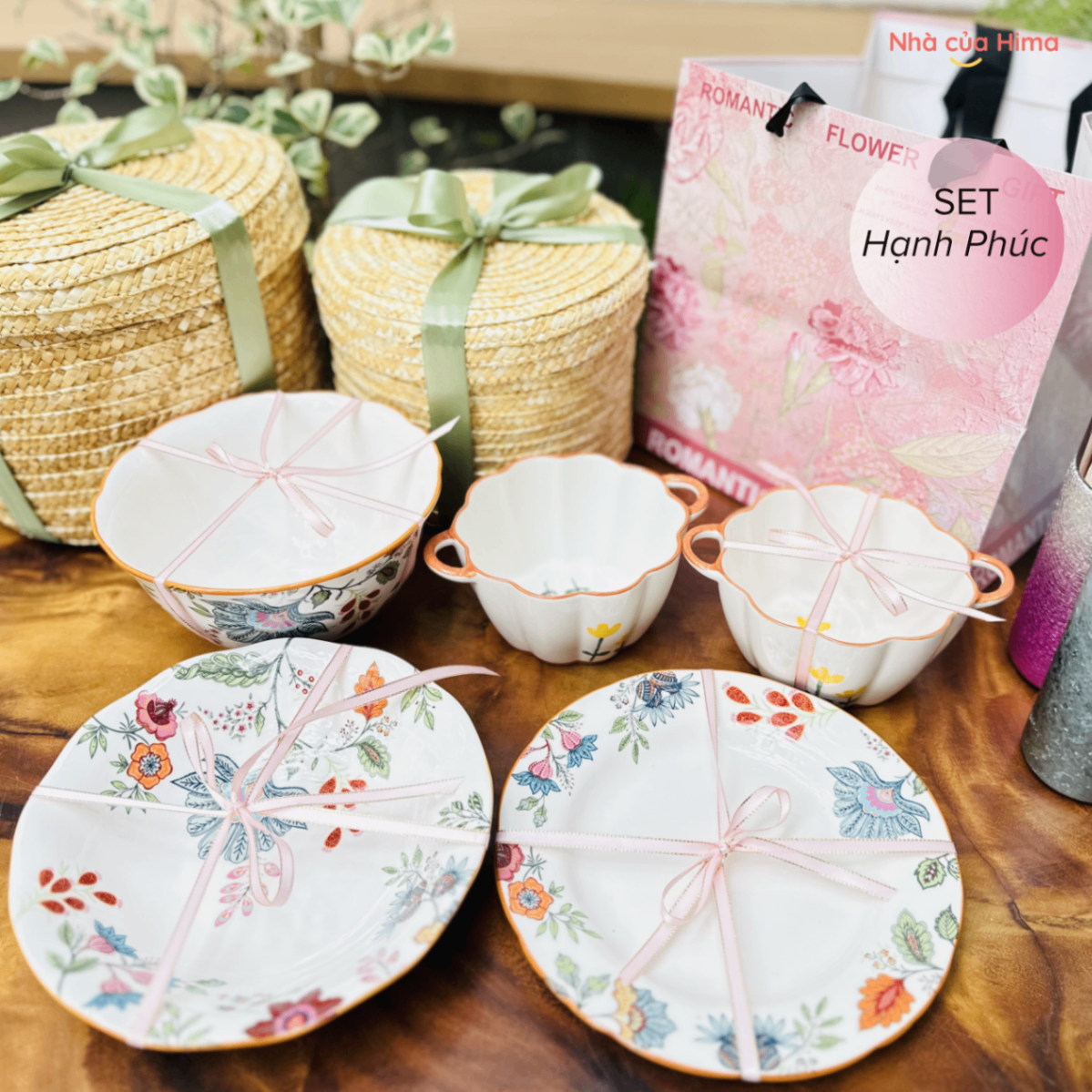 Set quà tặng Hạnh Phúc