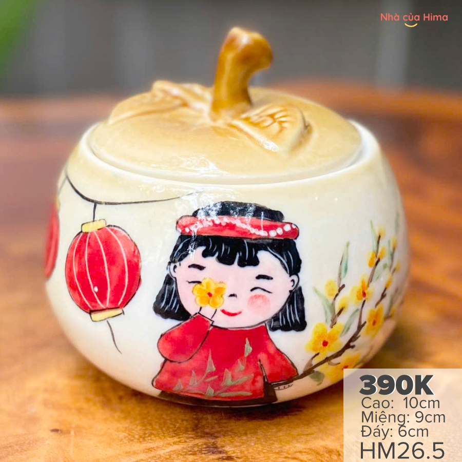 Hũ đựng mứt 300ml HM26.5