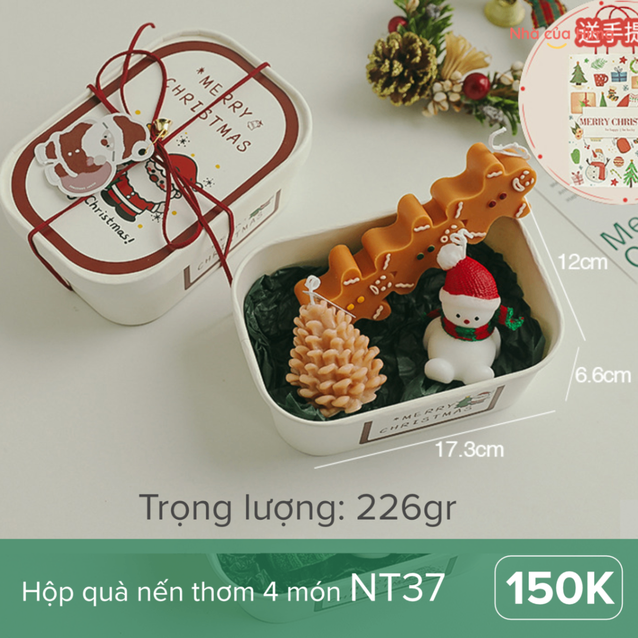 Hộp quà nến thơm NT37.T